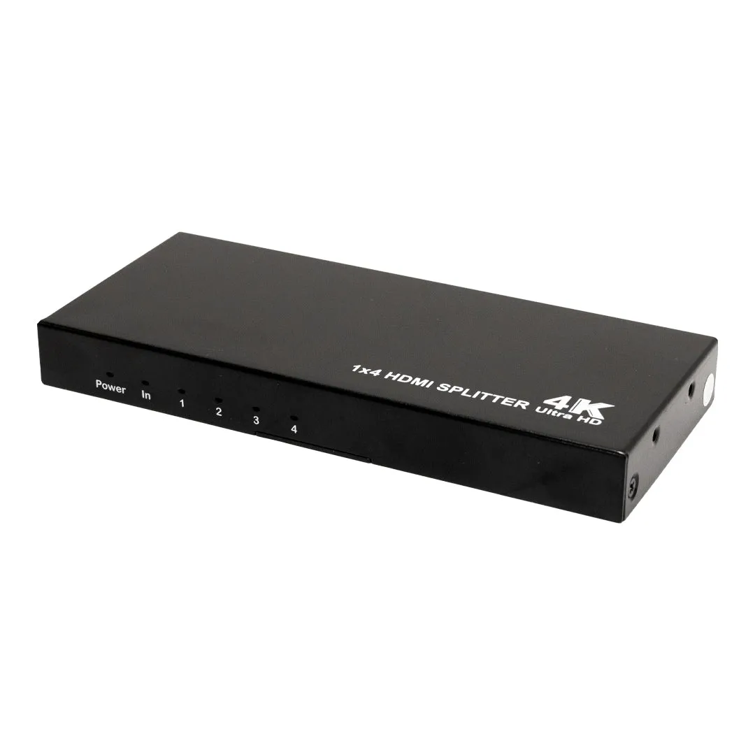 1x4 HDMI Splitter - 4Kx2K@60Hz - HDCP - EDID - YUV 4:2:0