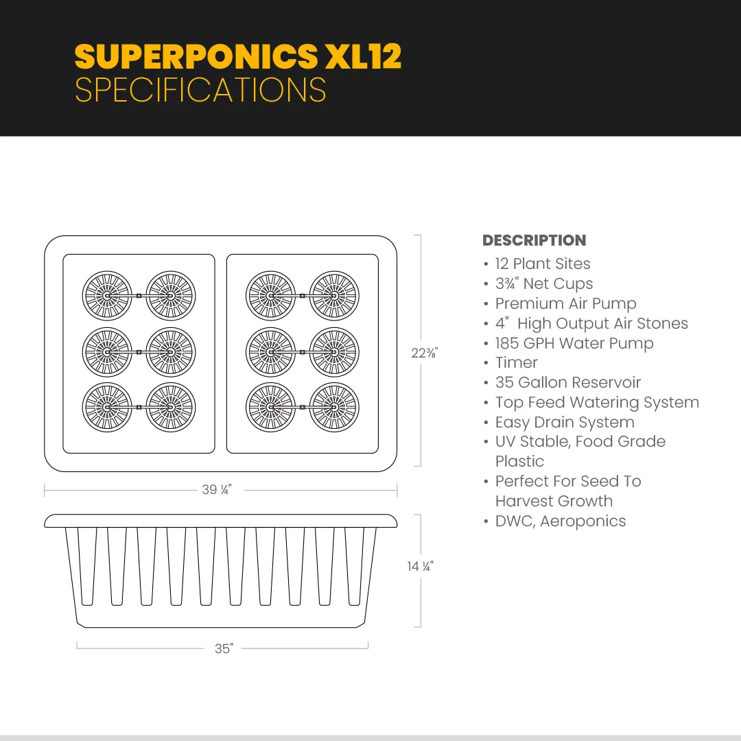 2x4 All New Grow Tent Kit - SuperPonicsXL12