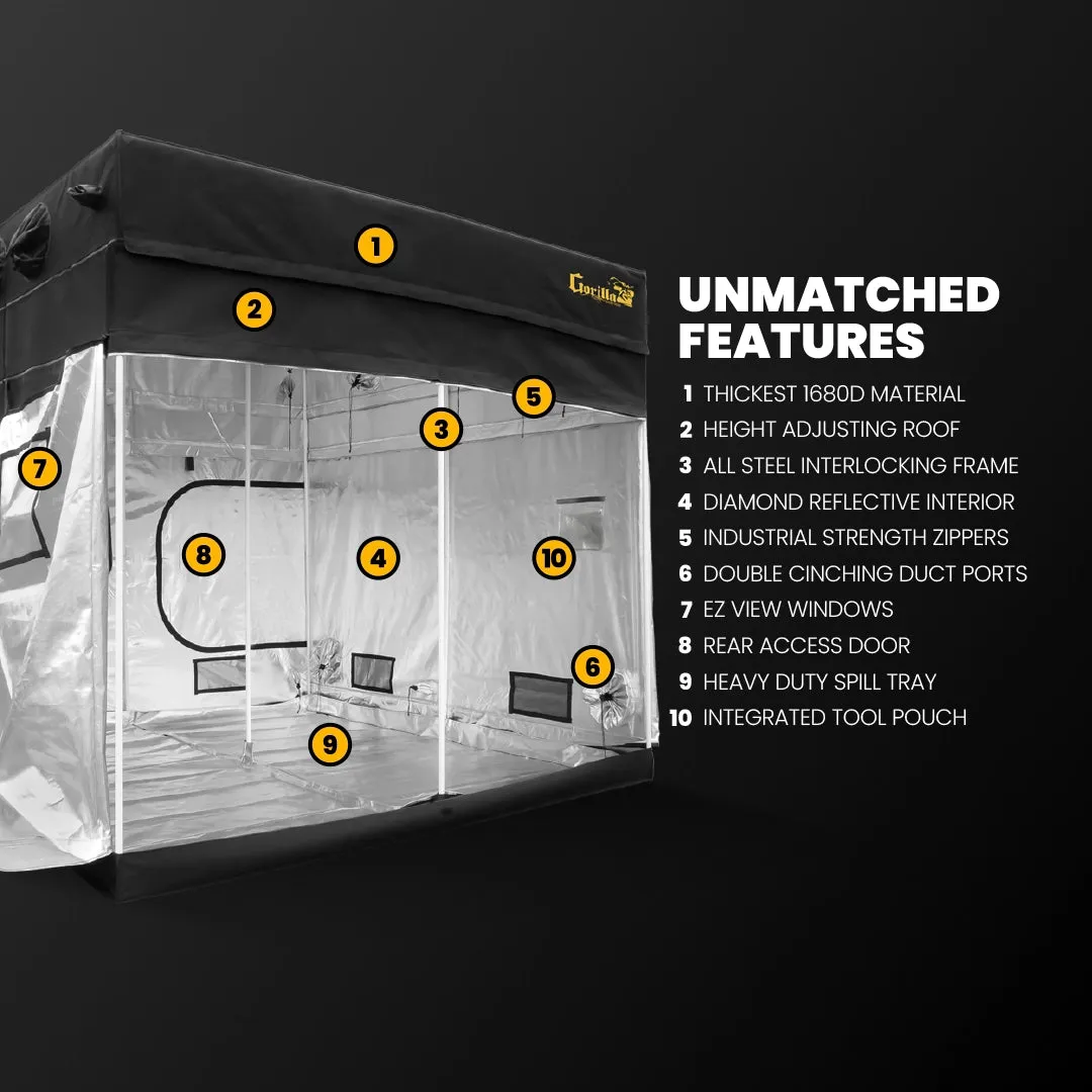 5x9 Grow Tent Kit Pro - Hydroponic with X750