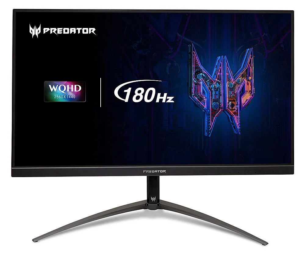 Acer - Predator XB323QK V3bmiiphx 31.5" IPS AMD FreeSync Premium Monitor (Display Port, HDMI) - Black