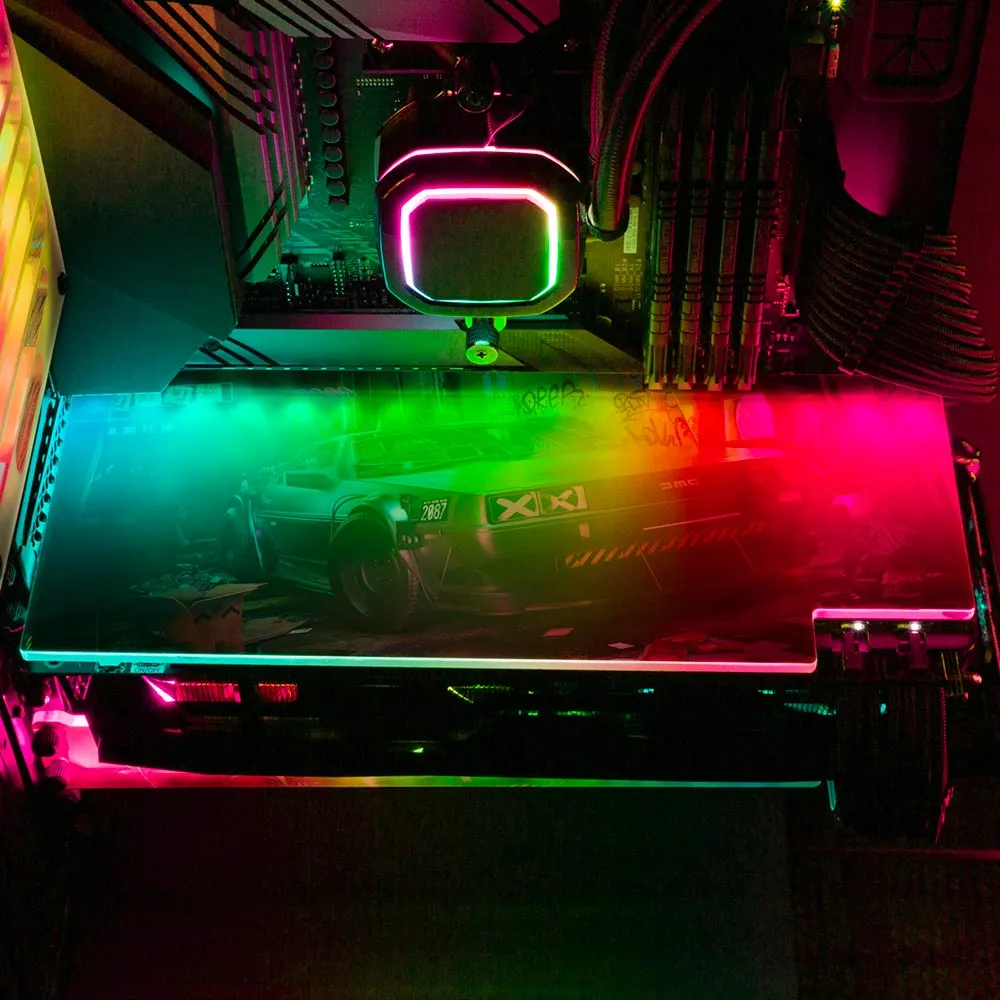 Alley Cyberpunk RGB GPU Backplate