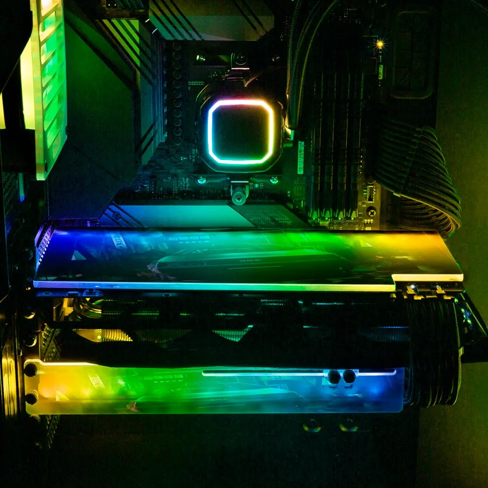 Alley Cyberpunk2 RGB GPU Support Bracket