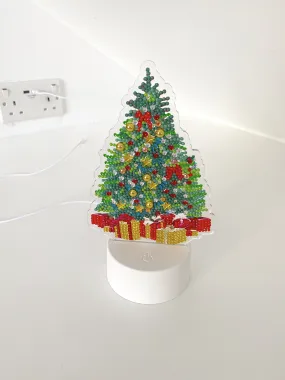 CALED-A02: "Christmas Tree" Crystal Art LED LAMP