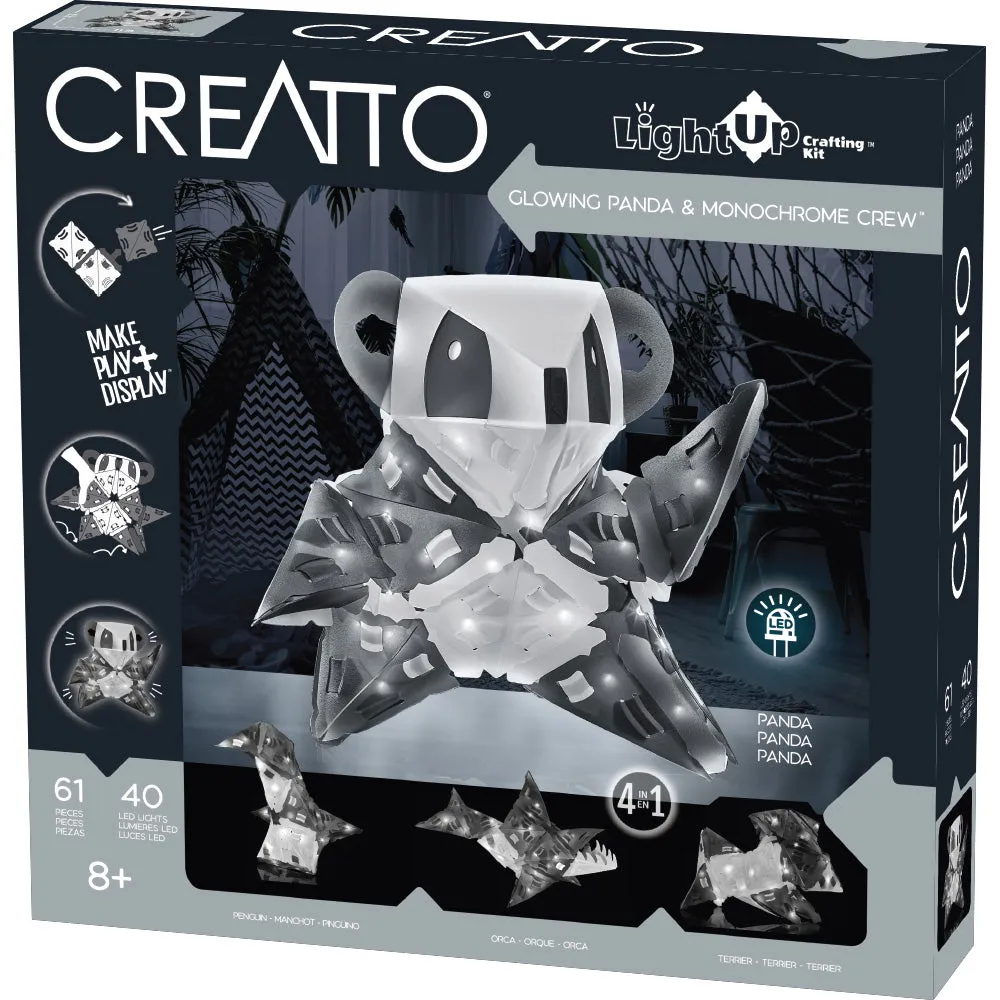 Creatto: Glowing Panda & Monochrome Crew