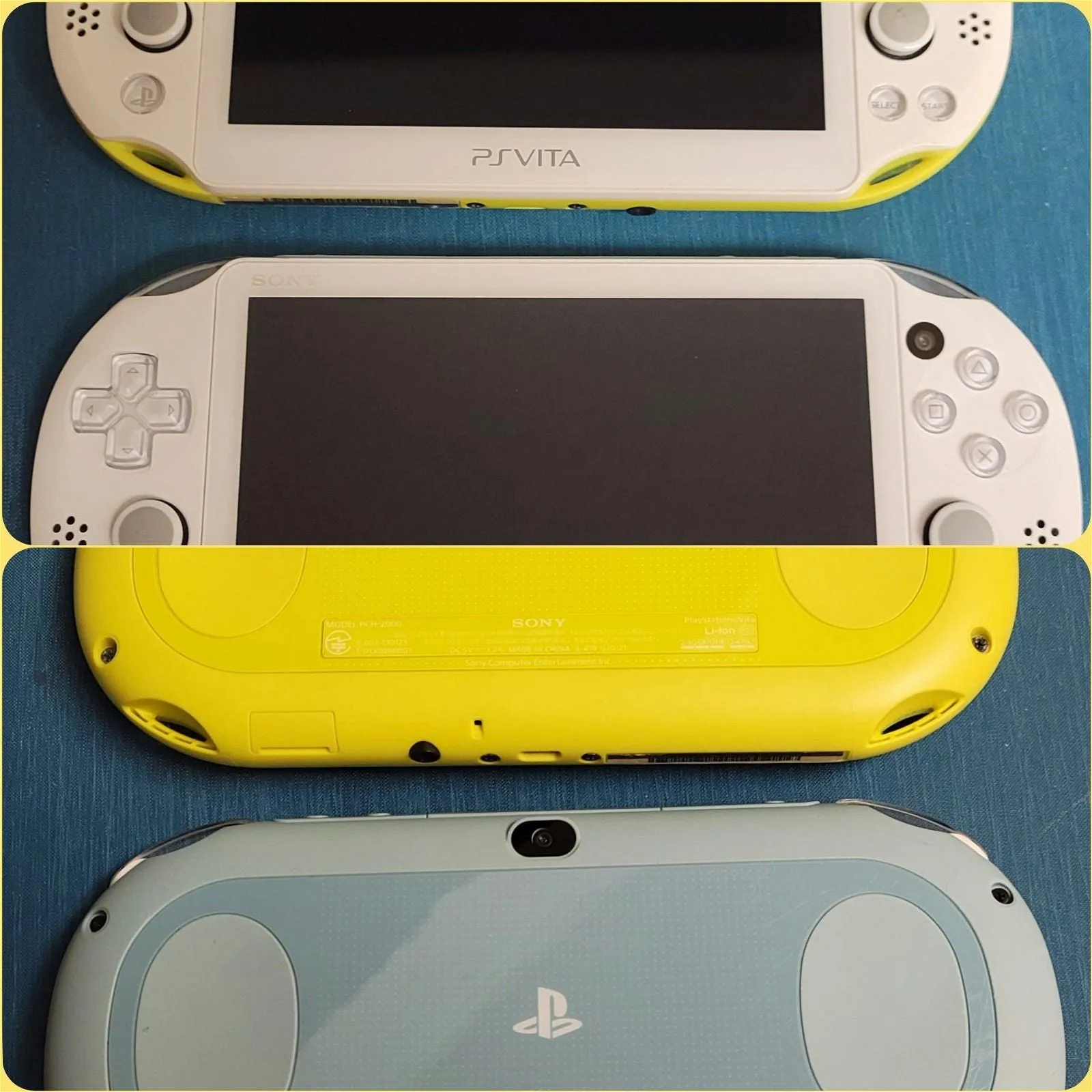 Custom modified jailbreak PlayStation PS Vita 1000 & 2000 consoles, 512GB SD2Vita SD & accessories