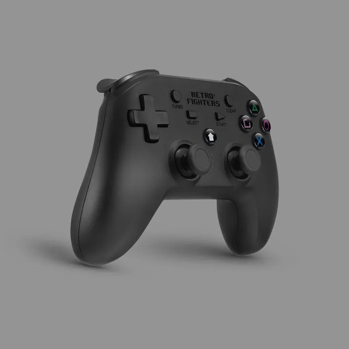 Defender - Black (Next-Gen PS1, PS2, PS3, PS Classic, Switch & PC Wireless Controller)