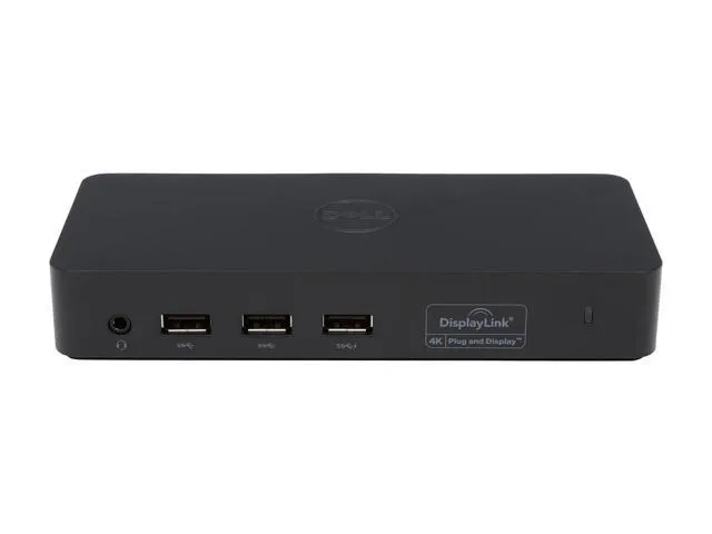 Dell USB 3.0 Triple Display UltraHD Universal Dock for Ultra HD 4K Display - D3100