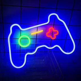 Gamepad Shape Led Neon Light