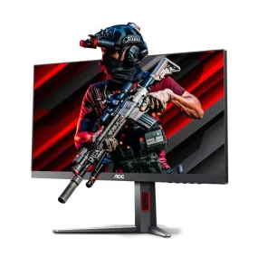 Gaming monitor AOC 27G4, 27", 1920x1080, 180 Hz, Fast IPS, black