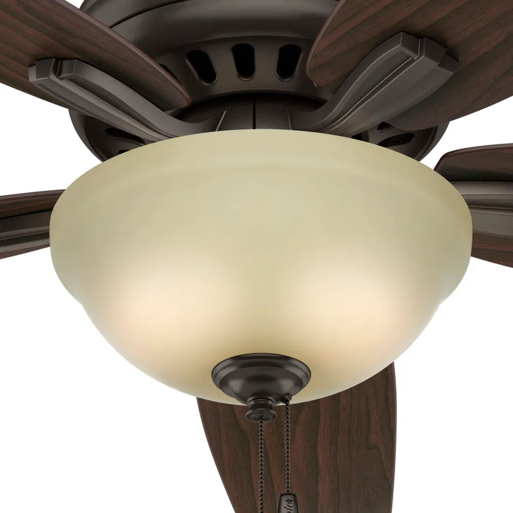 Hunter 52 inch Newsome Ceiling Fan with LED Light Kit and Pull Chain