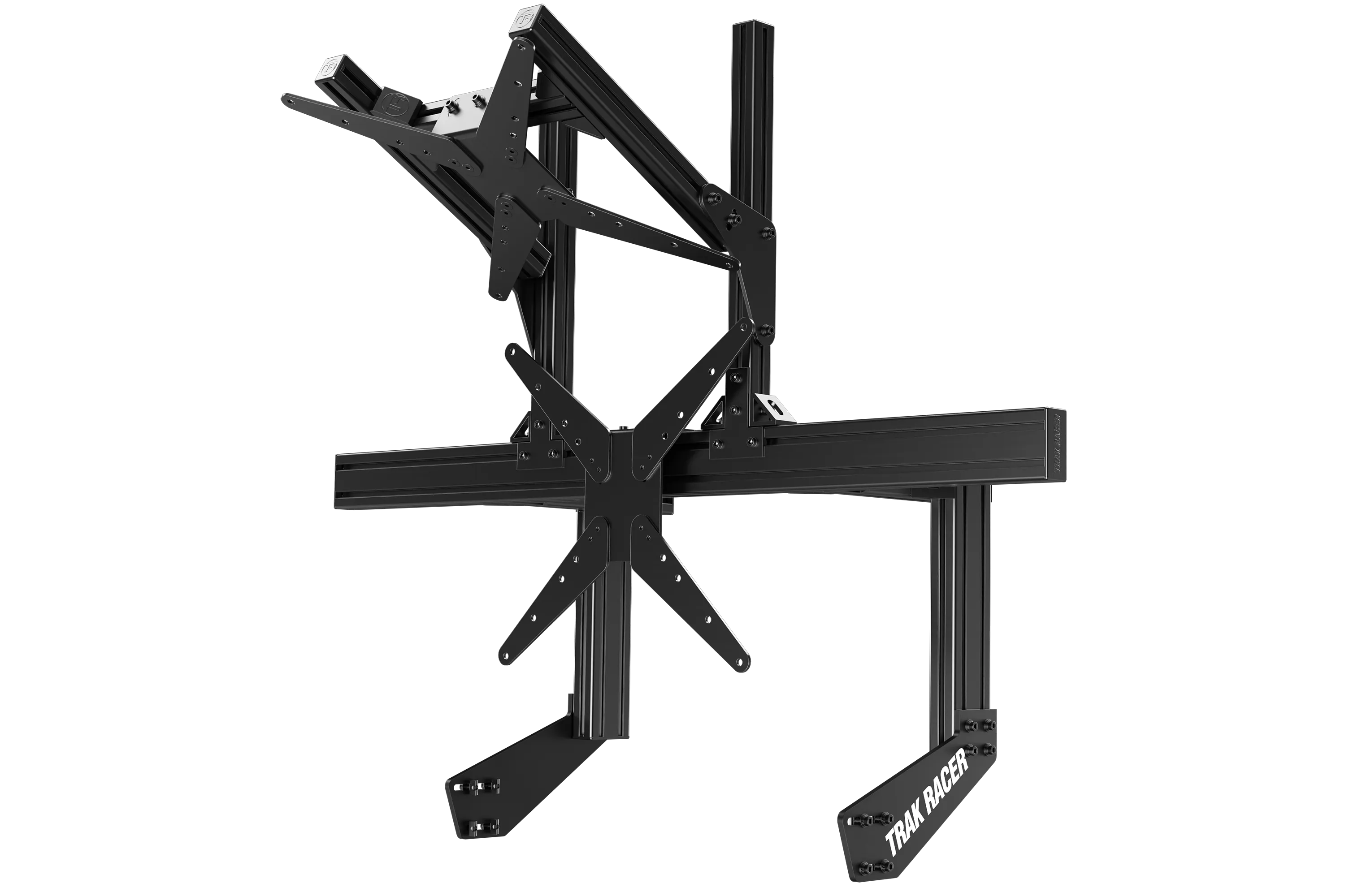 Large Cockpit-Mounted Dual Monitor Stand - 1200mm / 47.25" Wide