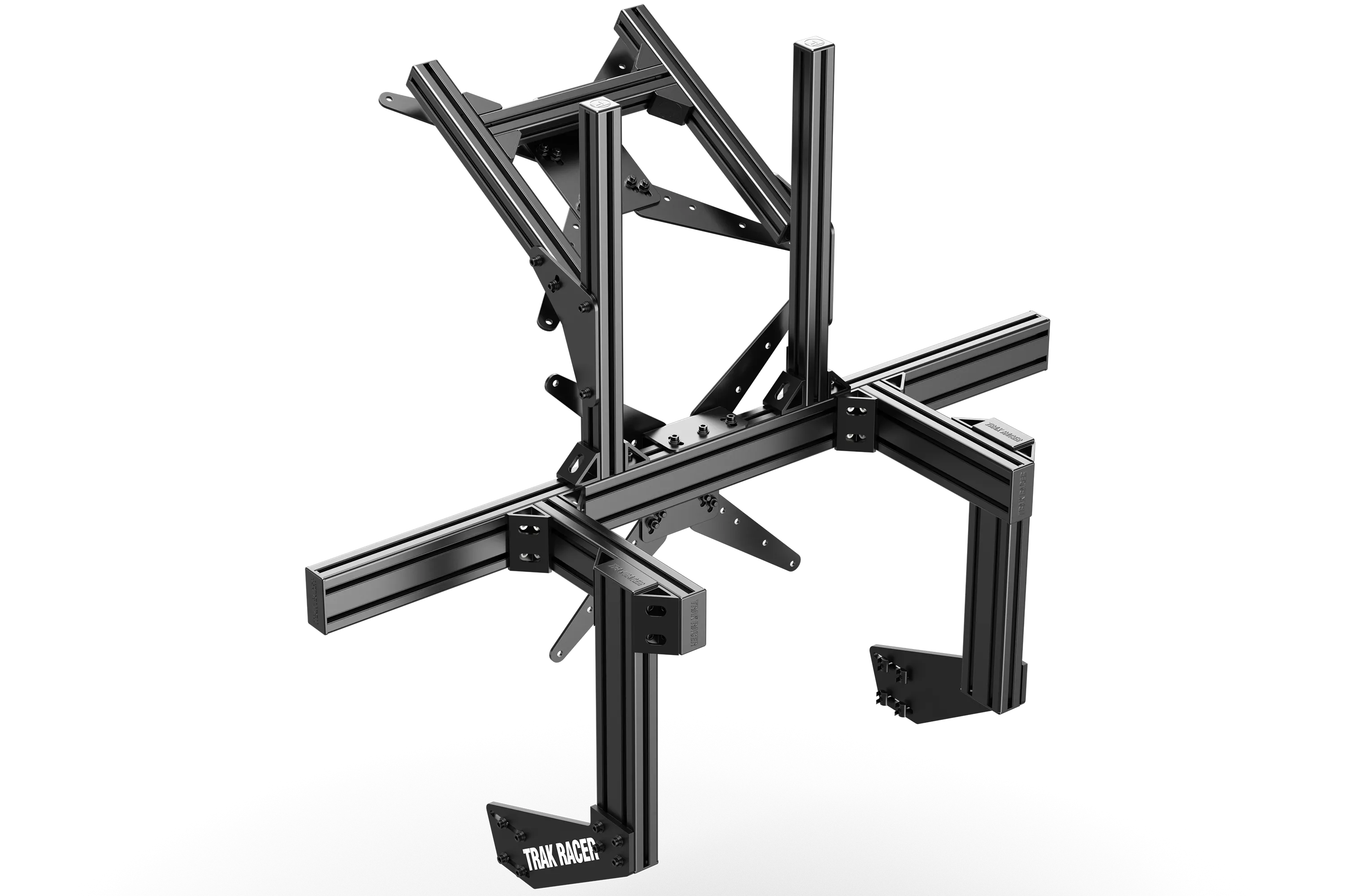 Large Cockpit-Mounted Dual Monitor Stand - 1200mm / 47.25" Wide