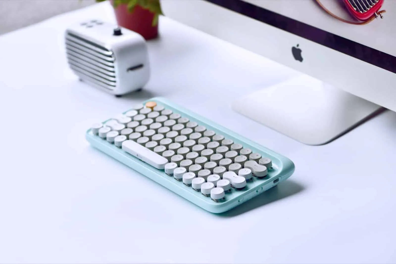 Lofree Wireless Mac Mechanical Keyboard - Aestival Blue