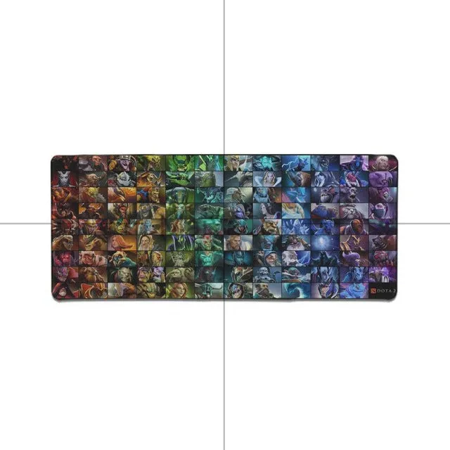 Maiyaca Heroes Dota 2 DIY Design Pattern Game mousepad Laptop PC Computer gaming Mat Large mouse pad gaming pad mouse for lol cs