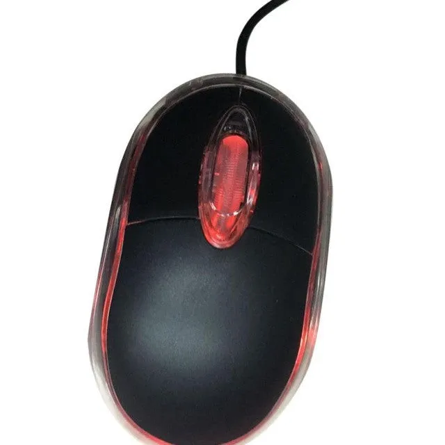 Malloom 2017  New Design Mouse Gaming In Computer Mice 1200 DPI USB Wired Optical Gaming Mice Mouse For PC Laptop