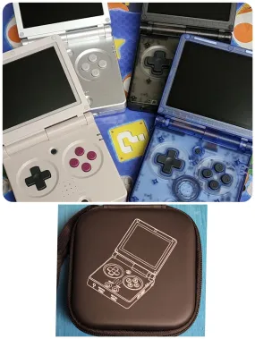 New Anbernic RG35XXSP clamshell GBA SP 128GB custom OS plug&play handheld portable gaming console