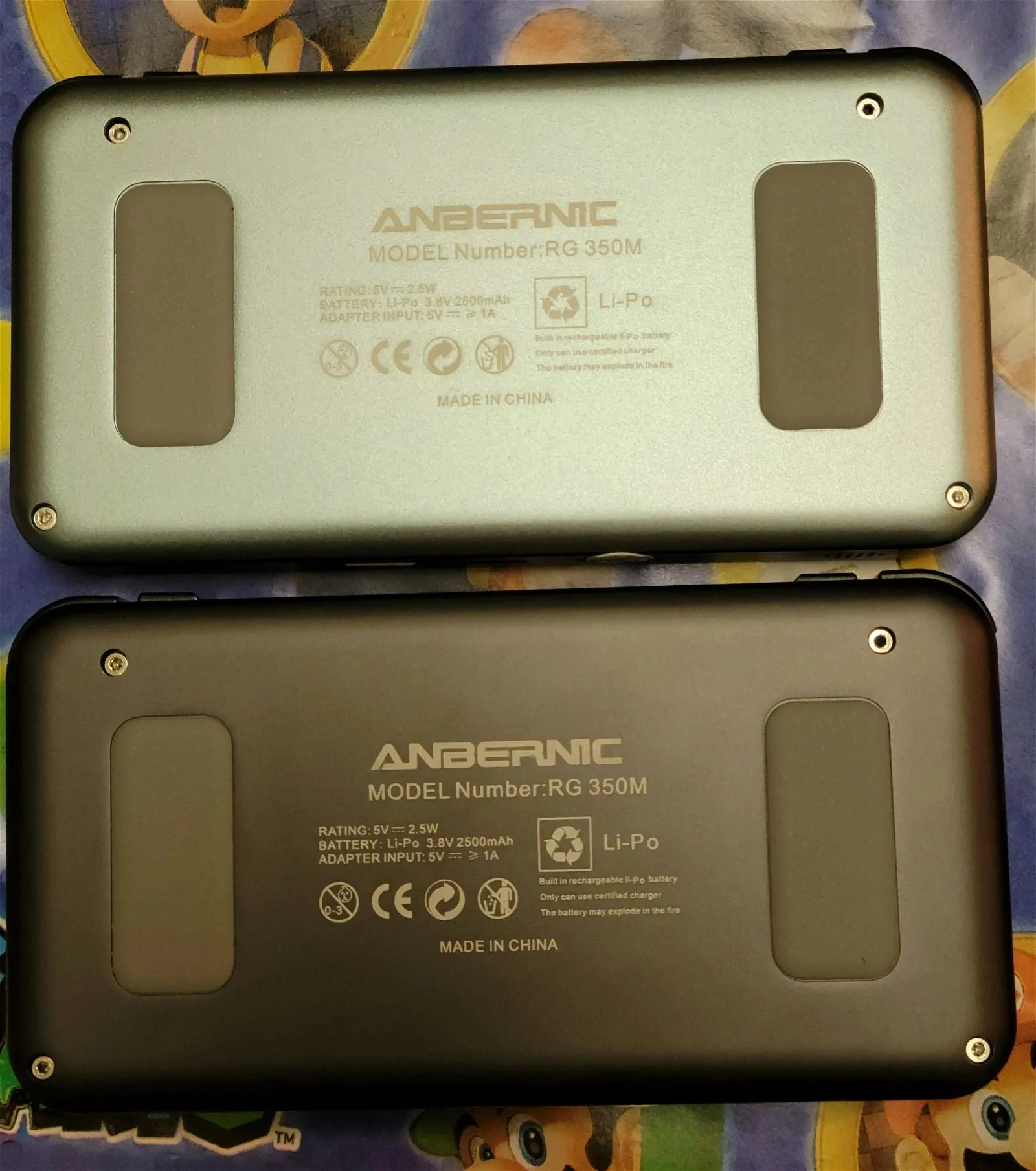 New custom OS Anbernic RG350M 128GB SD retro portable handheld gaming console, plug&play machined aluminum frame.