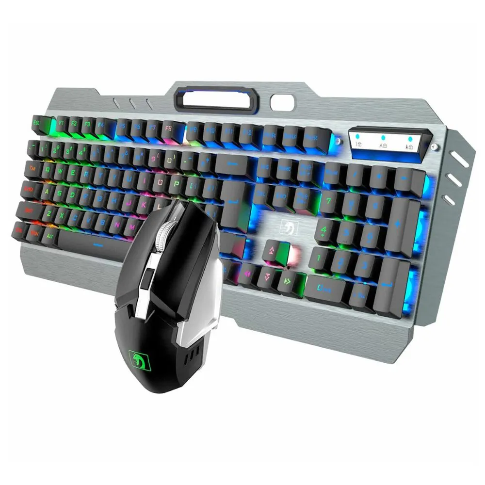 Ninja Dragon V1X PRO Wireless Metal Gaming Keyboard and Mouse Set