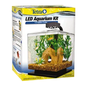 Tetra LED Aquarium Kit - 1.5 Gallon Cube