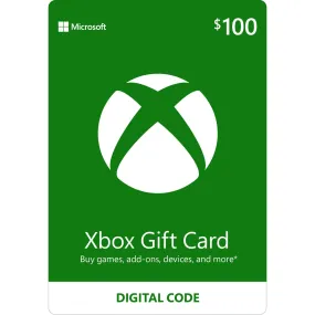 Xbox $100 Gift Card (Digital Download)